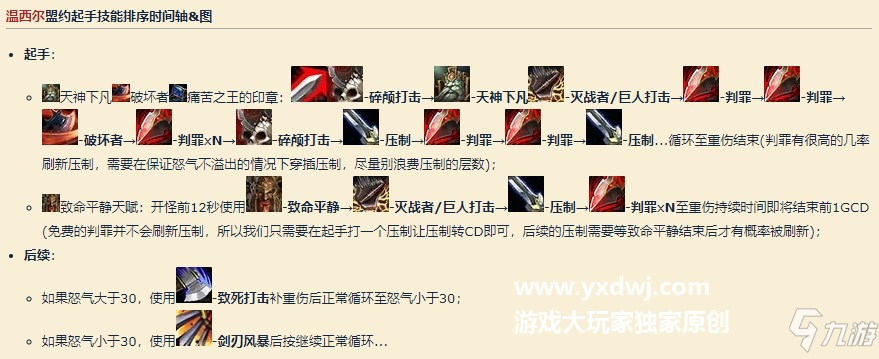 魔獸世界9.0武器戰輸出手法詳解-魔獸世界9.0武器戰輸出循環詳解