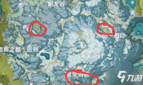 原神手遊雪山密室大門位置介紹