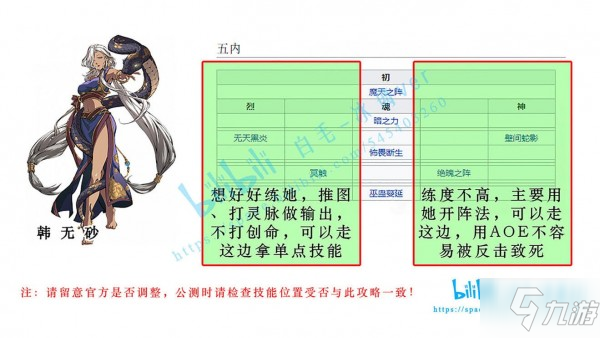 天地劫手遊全角色五內加點路線推薦