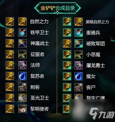 雲頂之弈黑暗裝備怎麼獲得？雲頂之弈S5暗黑裝備是什麼/怎麼合成/合成圖表