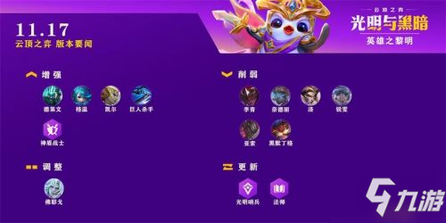 LOL8月26日11.17版本更新維護結束時間 LOL11.17版本更新維護到幾點